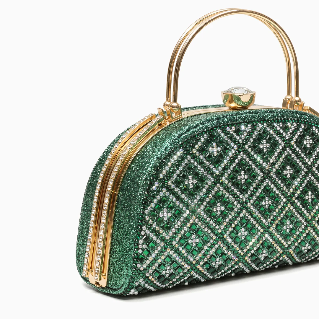 Arabella Crystal Frame Clutch - Image 12