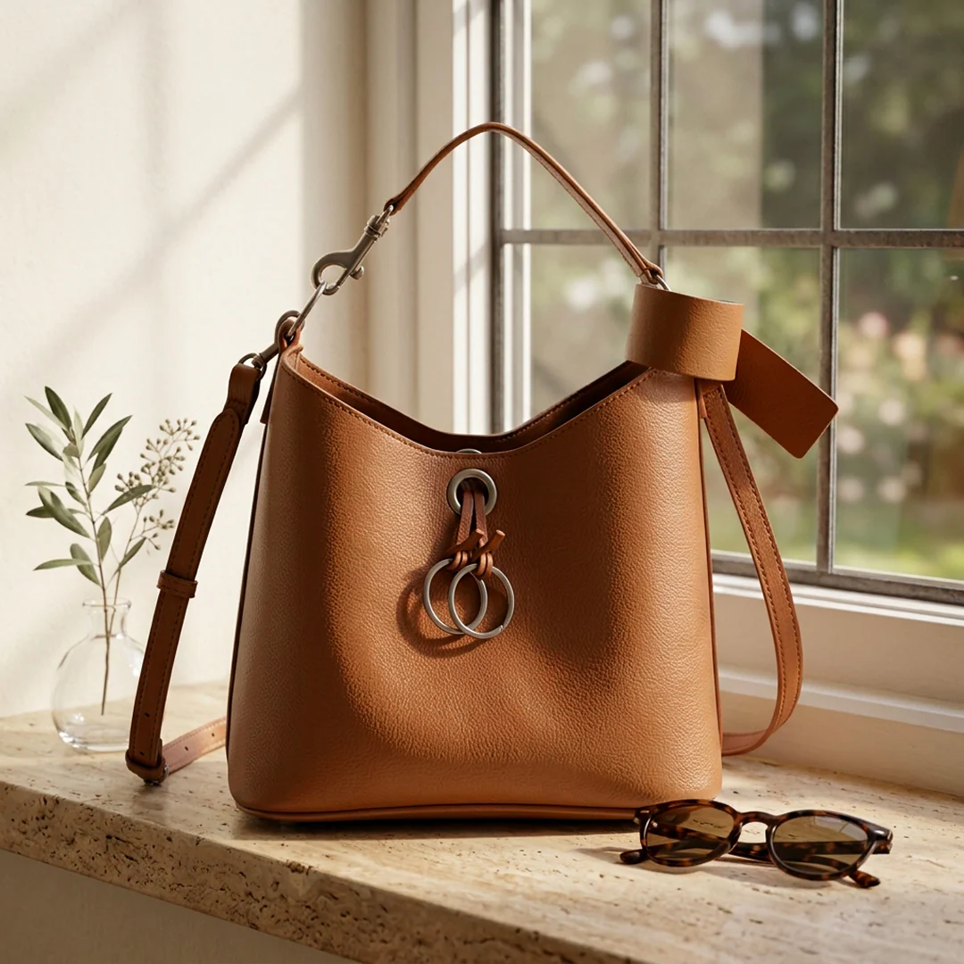 Aria Ring Bucket Bag - Image 4