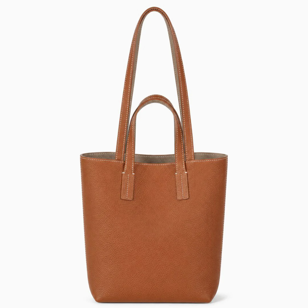 Audrey Contrast Bucket Tote - Image 6