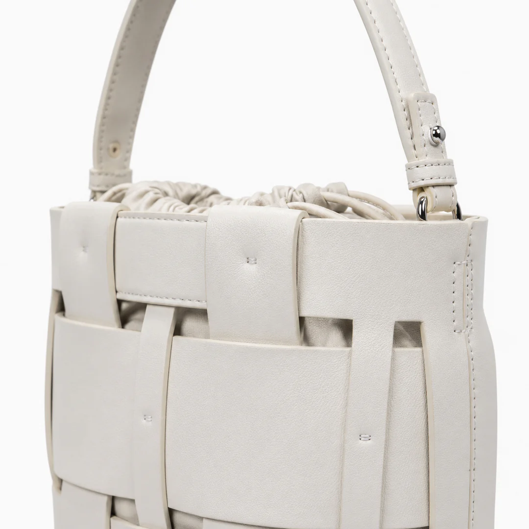 Bianca Woven Bucket Bag - Image 2
