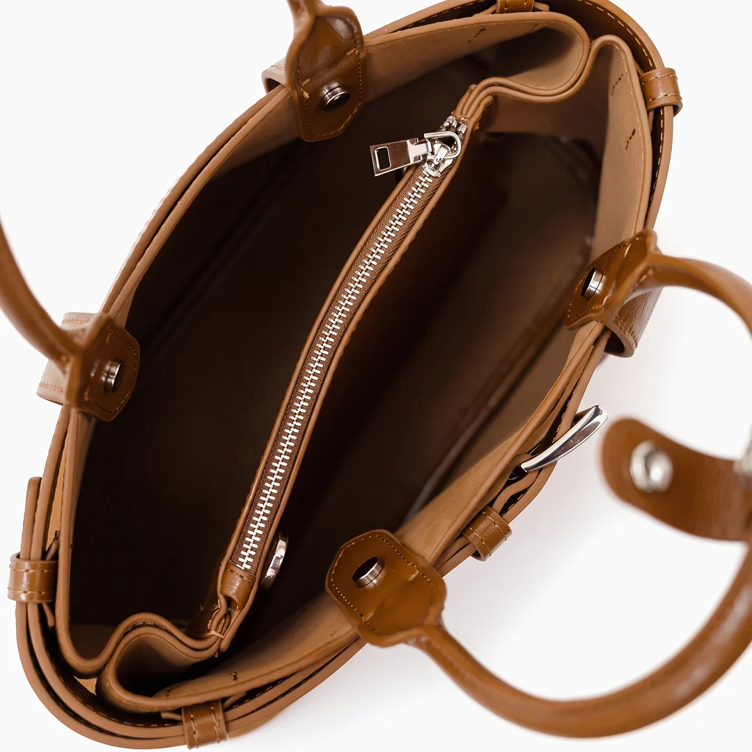 Brooke Belted Suede Tote - Image 12