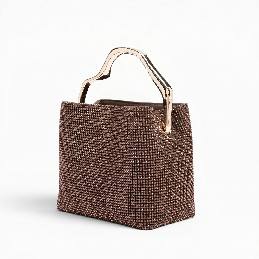 Celeste Crystal Bucket Bag - Image 11