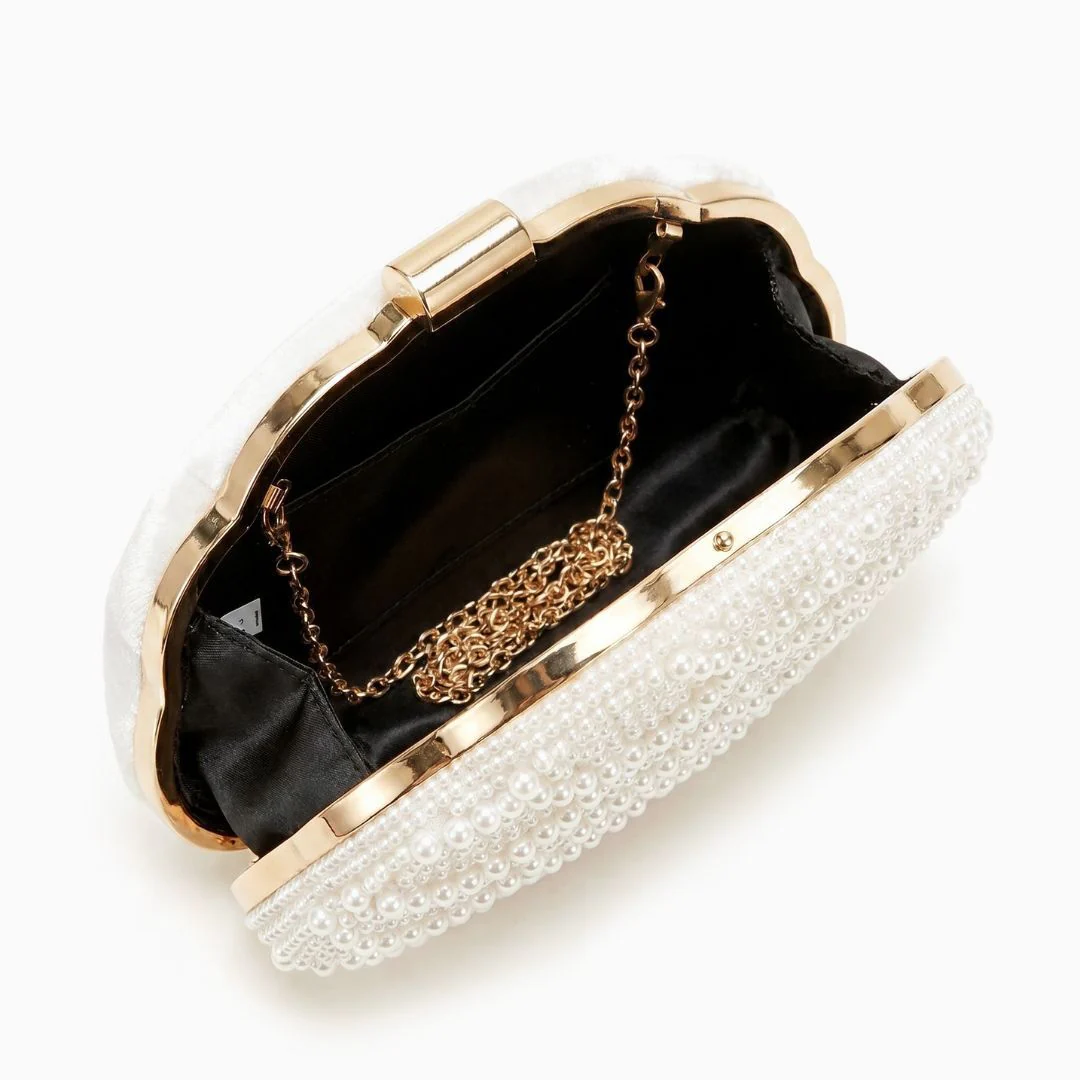 Celestine Pearl Clutch - Image 5