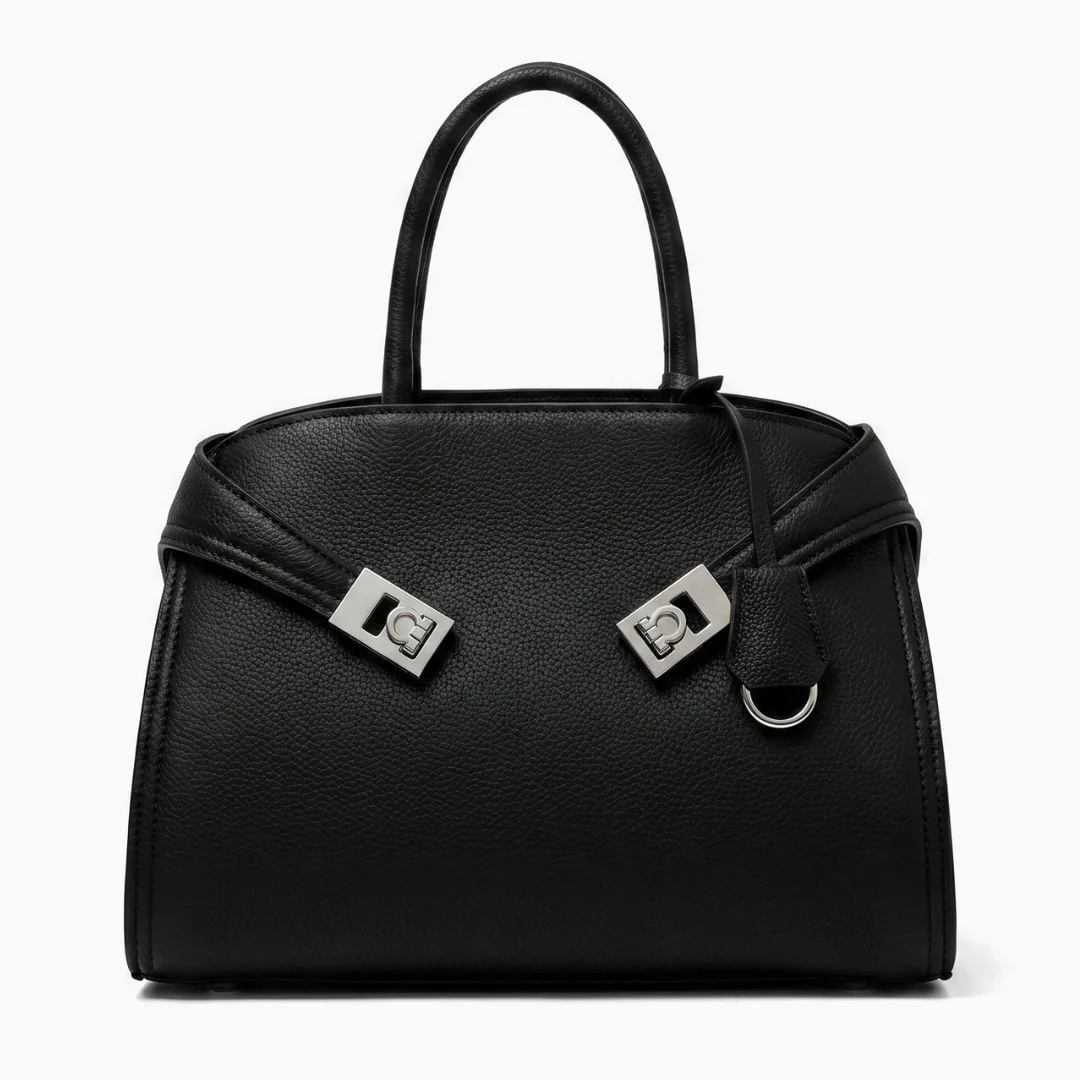 Clarisse Structured Top-Handle Bag