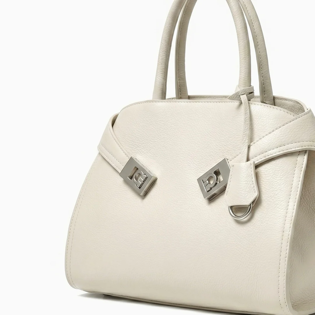 Clarisse Structured Top-Handle Bag - Image 7