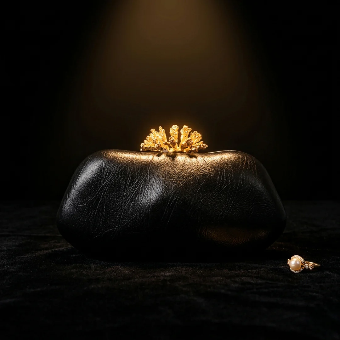 Coraline Sculpted Clutch - Image 4