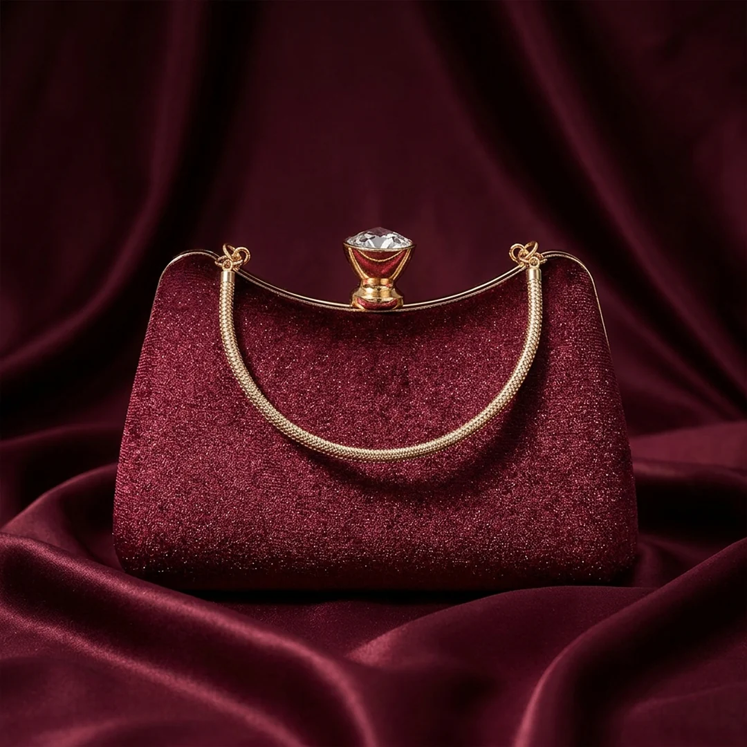 Duchess Velvet Clutch - Image 4