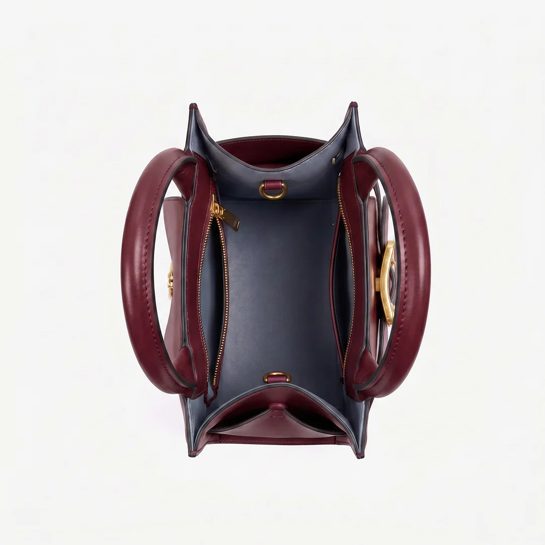 Greta Buckle Top-Handle Bag - Image 15