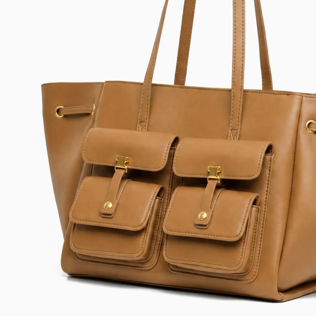 Harlow Double Pocket Tote - Image 12