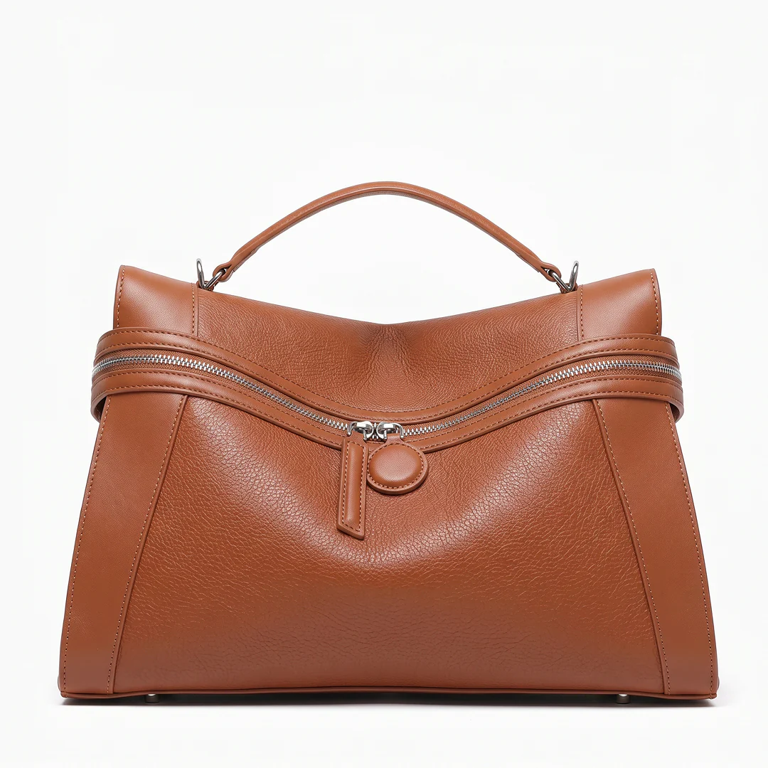Harper Leather Tote - Image 6