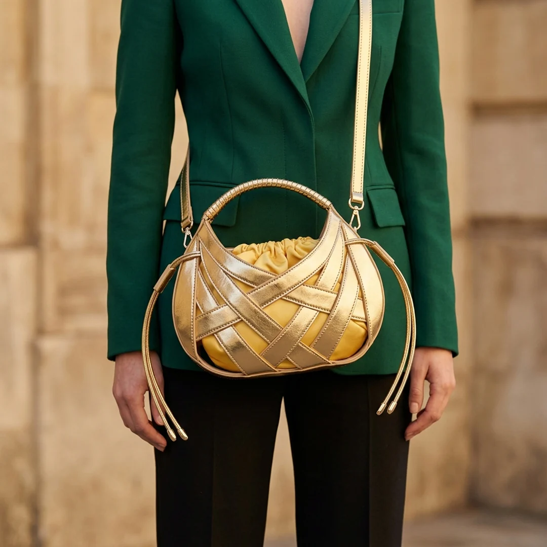 Marcheline Cage Bucket Bag - Image 13