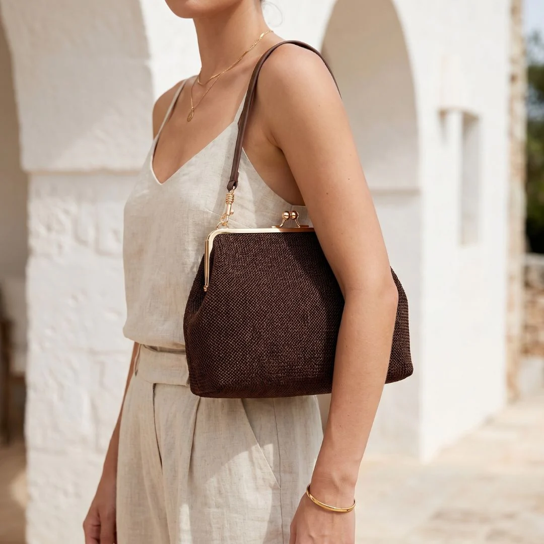 Margaux Kiss-Lock Frame Bag - Image 13