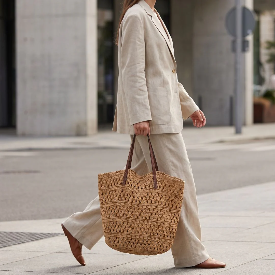 Marigold Crochet Tote - Image 3
