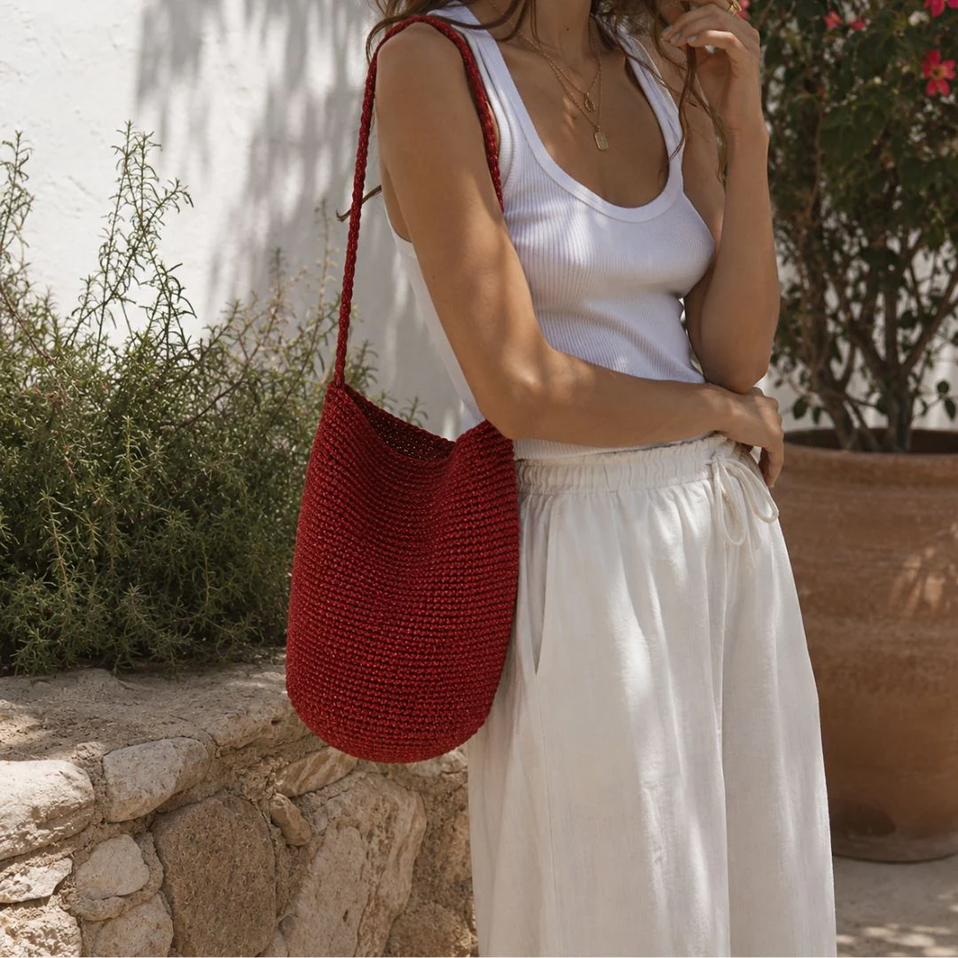 Marisol Crochet Tote - Image 29