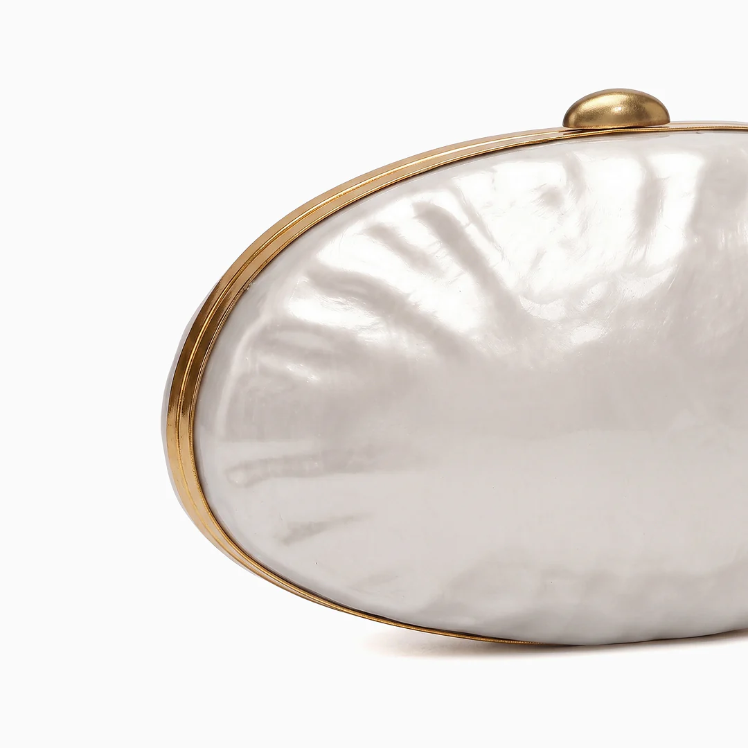 Pearl Oval Minaudière - Image 12