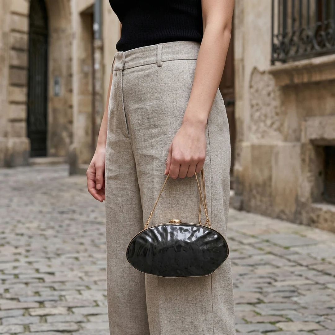 Pearl Oval Minaudière - Image 18