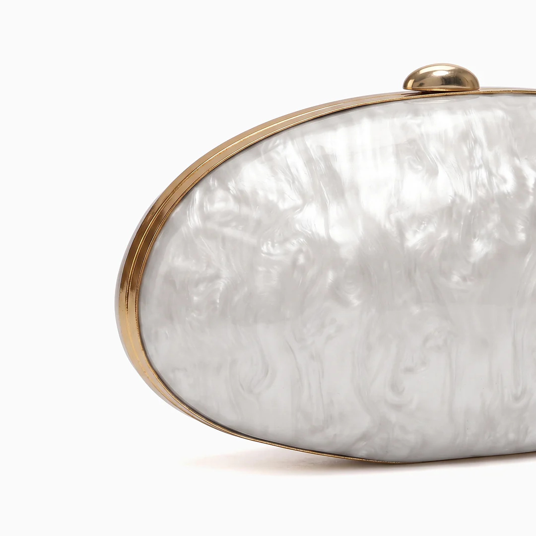 Pearl Oval Minaudière - Image 7