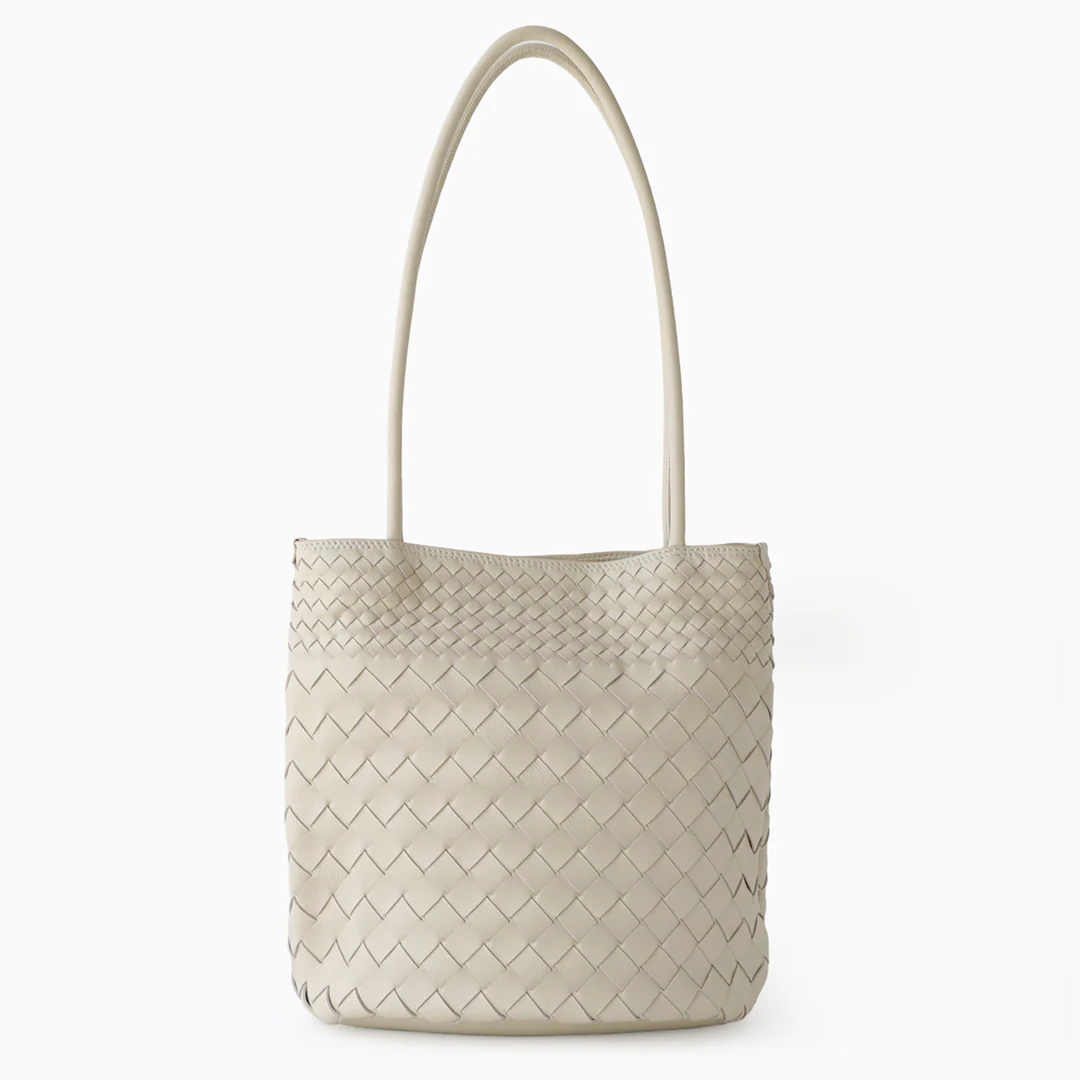 Sienna Woven Leather Tote