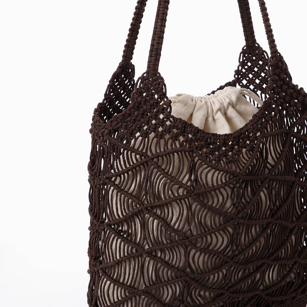 Tessa Macrame Tote - Image 7