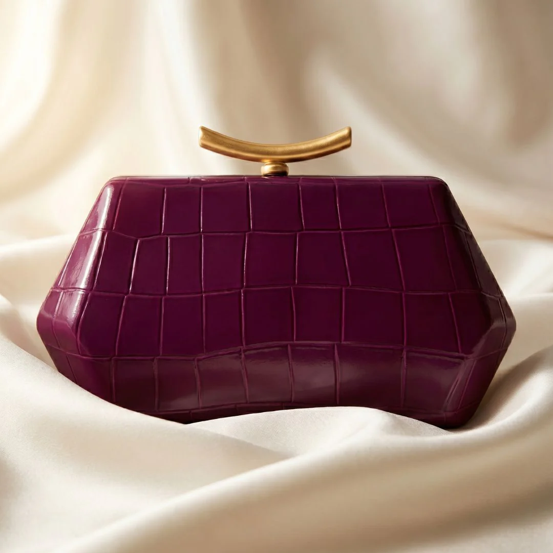 Vesper Embossed Clutch - Image 29