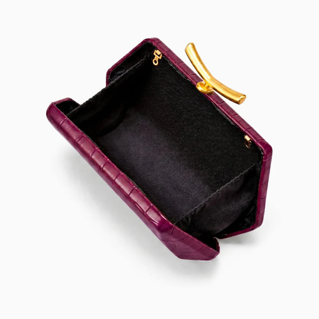 Vesper Embossed Clutch - Image 30